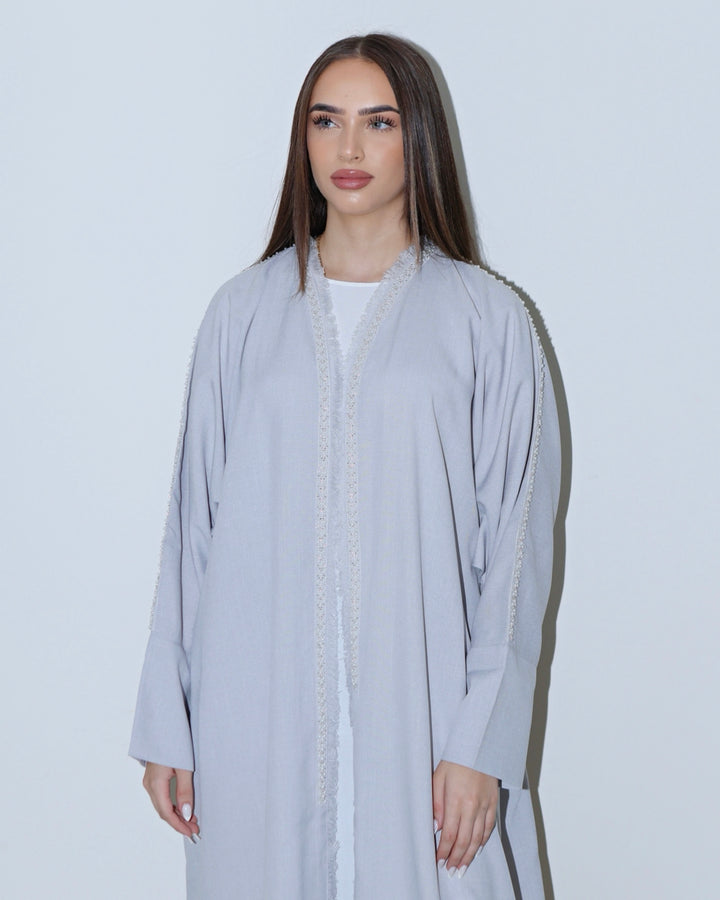 Pearl Linen Drape Light Grey