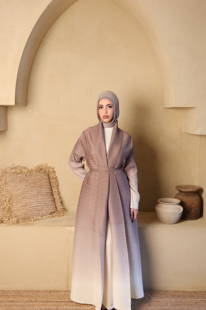 Ombra Drape-Latte Ombre