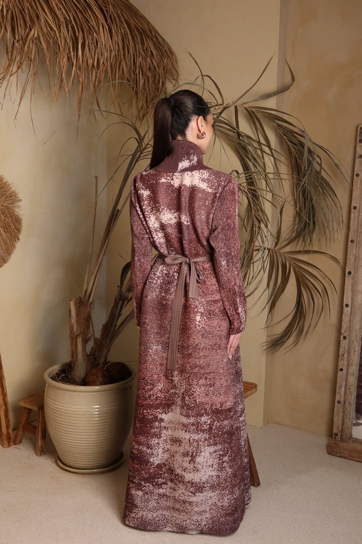 Ombra Drape- Chocolate Brown