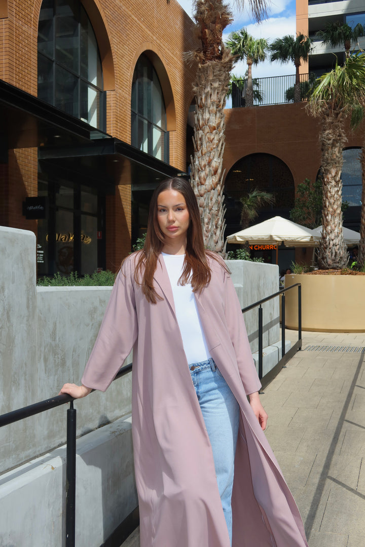 Rosé Blazer Abaya